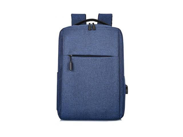 ¡Presentamos la mochila antirrobo con cable USB para laptop en color Azul! Esta mochila es la opción ideal para estudiantes, viajeros y profesionales que buscan una solución segura y elegante para transportar sus pertenencias.