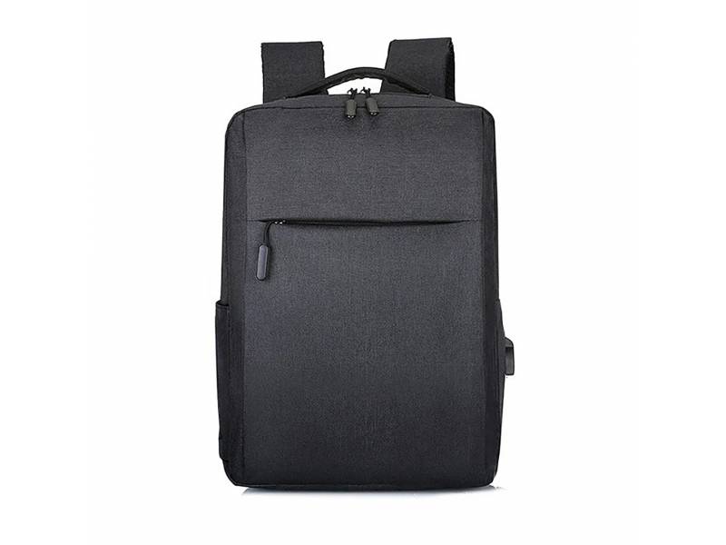 Mochila Antirrobo Cable USB laptop Unisex - Negro