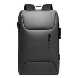 Mochila Bange Notebook Antirrobo Gris 