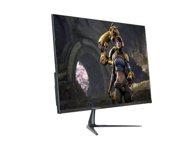 El Monitor Gaming Gravity de 23.8" te ofrece una experiencia de juego increíblemente fluida gracias a su rapidísima frecuencia de actualización de 75Hz. Disfruta de imágenes nítidas y con un gran nivel de detalle FHD Y LED 