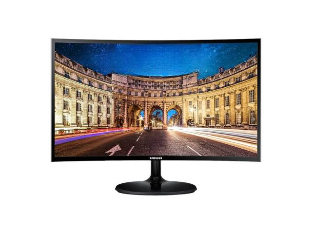 Sumérgete en la acción con el monitor gamer curvo Samsung C24F390. Pantalla de 24" Full HD (1080p) con curvatura 1800R para una experiencia de juego envolvente. Frecuencia de actualización de 60Hz para una fluidez visual óptima.