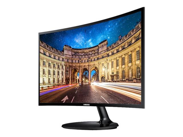 Sumérgete en la acción con el monitor gamer curvo Samsung C24F390. Pantalla de 24" Full HD (1080p) con curvatura 1800R para una experiencia de juego envolvente. Frecuencia de actualización de 60Hz para una fluidez visual óptima.