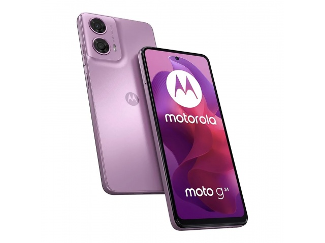 Potencia y la resistencia con Motorola Moto G24 XT-2423-1! Con su pantalla multitáctil IPS LCD de 6.56'' y 90Hz, este smartphone te ofrece una experiencia visual impresionante y fluida. 