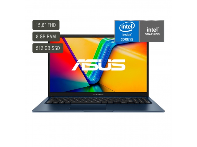 Mejora tu rendimiento y  espacio de almacenamiento! El ASUS Vivobook 15.6'' Core i5 te ofrece todo lo que necesitas para trabajar, estudiar y entretenerte con fluidez y eficiencia.