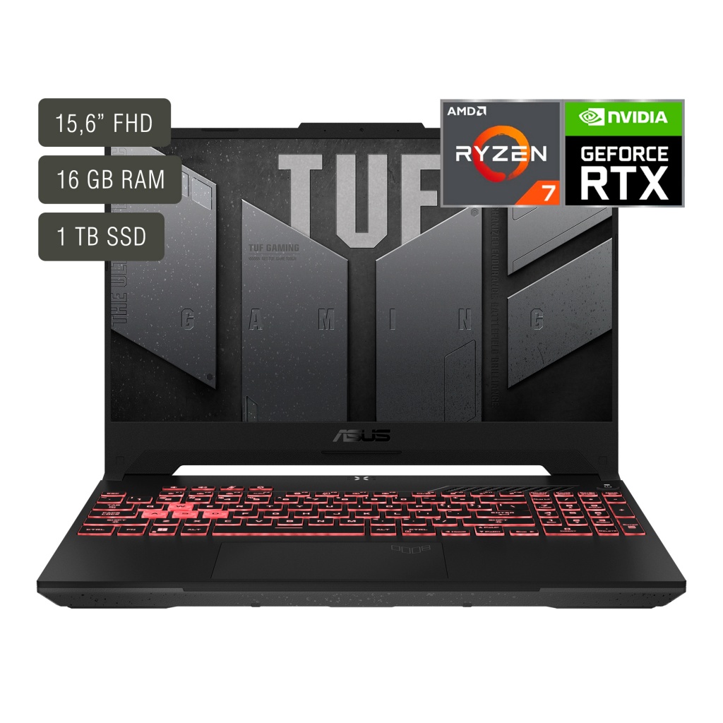 Con su procesador Ryzen 7, 16GB de RAM y tarjeta gráfica RTX 4060, podrás disfrutar de los últimos títulos con gráficos impresionantes y una experiencia de juego fluida.