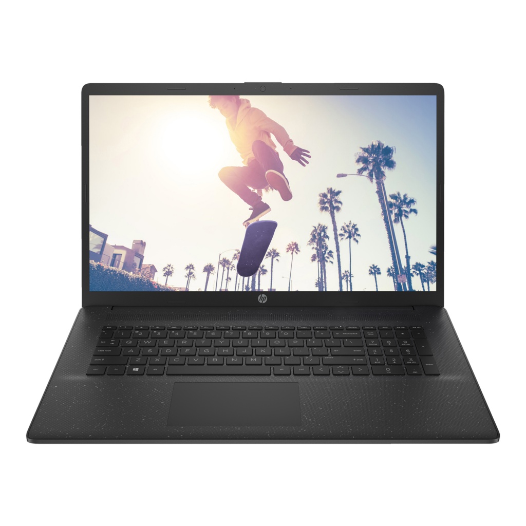 Aumenta tu productividad y entretenimiento con la Notebook HP 17.3'' Core i5,  brinda el rendimiento, la pantalla y el almacenamiento que necesitas para tus tareas diarias a un precio accesible