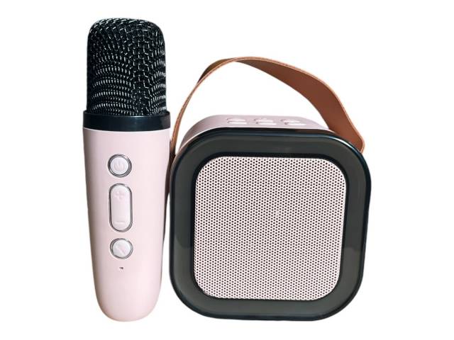 Altavoz K12 de alta gama, Audio Bluetooth, pequeño micrófono de Karaoke Ktv para el hogar, columna de altavoz Bluetooth para cantar profesional para niños.