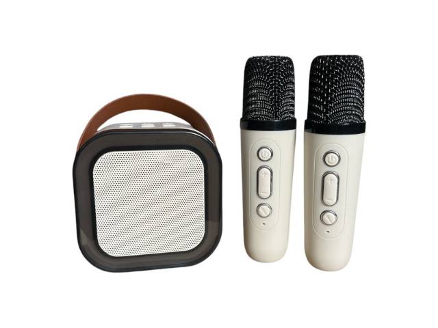 Altavoz K12 de alta gama, Audio Bluetooth, pequeño micrófono de Karaoke Ktv para el hogar, columna de altavoz Bluetooth para cantar profesional para niños.