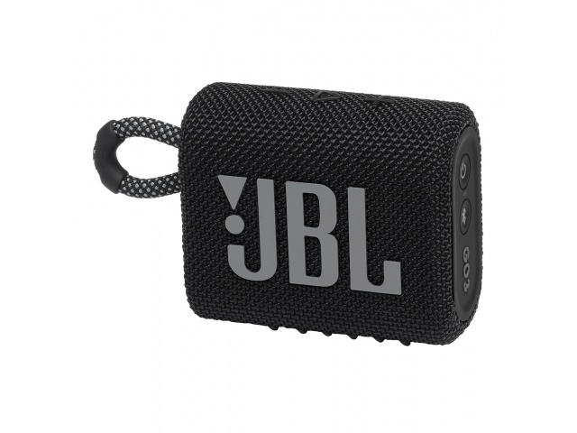 Disfruta de un sonido potente y graves profundos con el Parlante Inalámbrico Bluetooth JBL Go 3 en color Negro. Este parlante ultraportátil es resistente al agua y al polvo, y te ofrece hasta 5 horas de reproducción con una sola carga. Conéctate de forma 