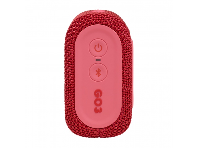 Lleva tu música a donde vayas con el JBL Go 3 Rojo. Disfruta de un sonido potente y de graves profundos en un diseño ultraportátil e impermeable (IP67). ¡Ideal para aventuras al aire libre!