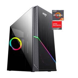 Pc Gamer Ryzen 5 5600g 8gb ram Ssd 240gb 80 plus bronze PR 1