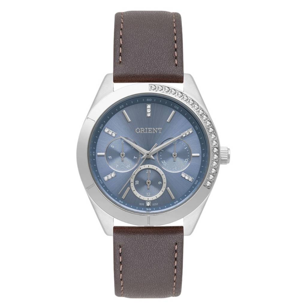 Combina estilo y funcionalidad con el Reloj ORIENT para Dama. Con su movimiento de cuarzo preciso, resistencia al agua de 50 metros y pulsera de metal, este reloj es perfecto para cualquier ocasión.