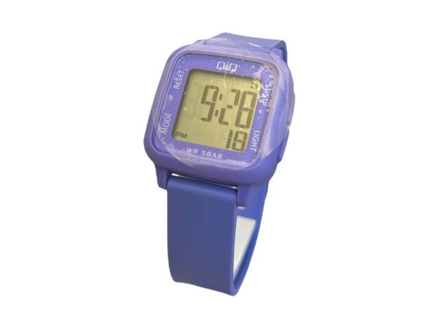 Reloj Q&Q Digital: estilo y precisión en tu muñeca. Alarma, cronómetro, doble hora, silicona, resistente al agua. Elegante y funcional. Regalo perfecto.