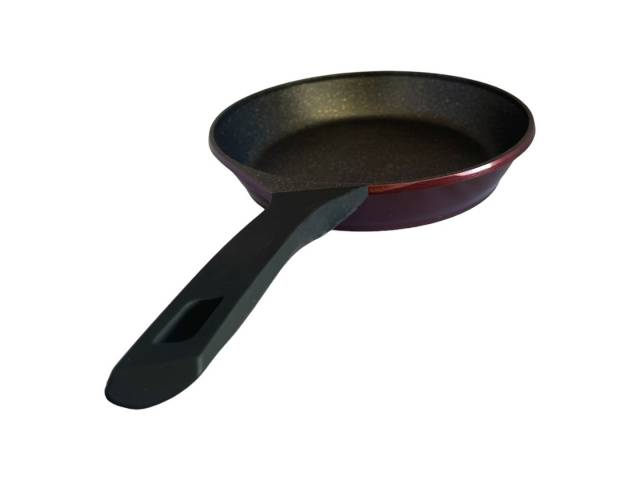  Cocina con estilo y facilidad con la Sartén Comet Antiadherente 26 cm - Bordo. Su superficie antiadherente facilita la limpieza y evita que los alimentos se peguen. Además, su mango ergonómico te ofrece un agarre cómodo y seguro.