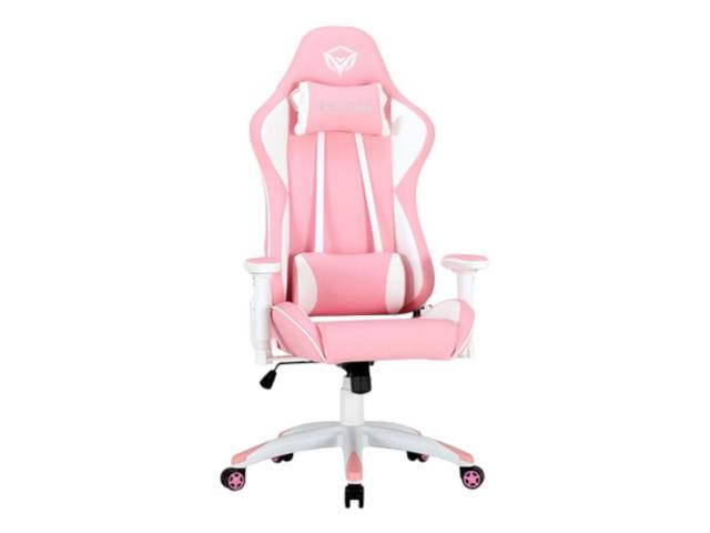 Disfruta de la  Silla Gamer Meetion CHR16 Pink Ergonómica Reclinable es una buena opción para aquellos que buscan una silla cómoda y con estilo para largas sesiones de juego o trabajo