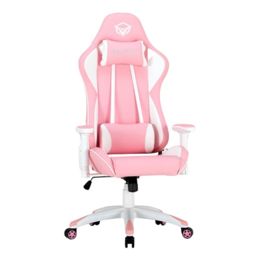 Disfruta de la  Silla Gamer Meetion CHR16 Pink Ergonómica Reclinable es una buena opción para aquellos que buscan una silla cómoda y con estilo para largas sesiones de juego o trabajo