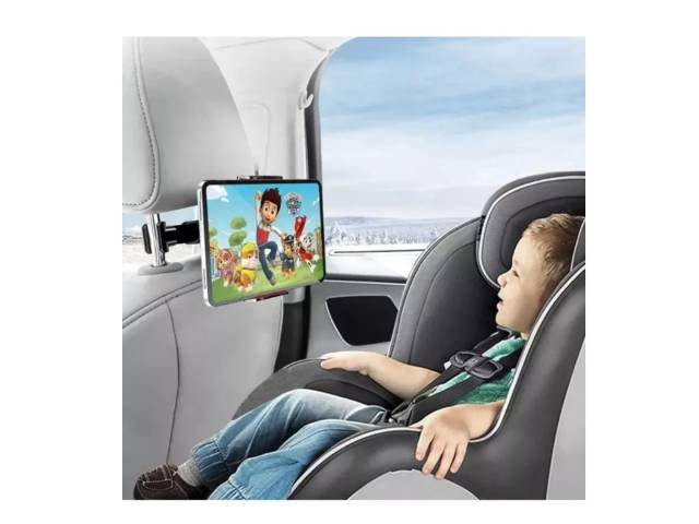 Solución perfecta para disfrutar de tus contenidos favoritos mientras viajas en coche. Su diseño versátil y fácil de instalar te permite colocar tu smartphone en una posición ideal para ver películas, series o utilizar aplicaciones de navegación.