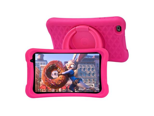 ¡Diversión y aprendizaje seguros para los peques! Tablet Pritom L8 Kids con control parental, contenido educativo preinstalado, funda protectora y pantalla HD de 8". Ideal para niños.