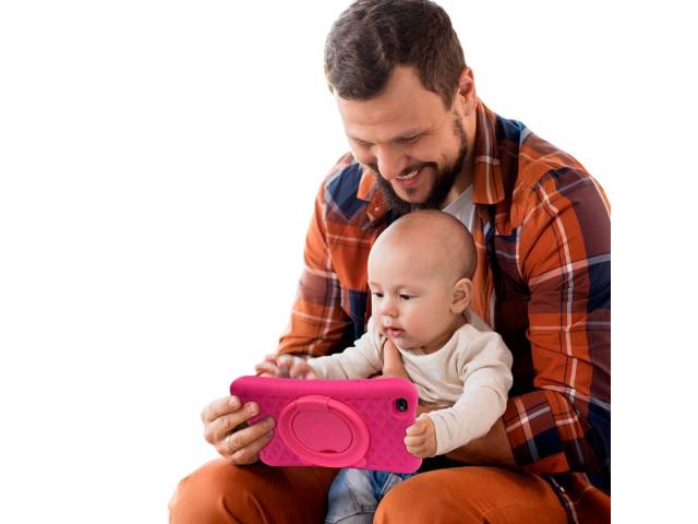 ¡Diversión y aprendizaje seguros para los peques! Tablet Pritom L8 Kids con control parental, contenido educativo preinstalado, funda protectora y pantalla HD de 8". Ideal para niños.