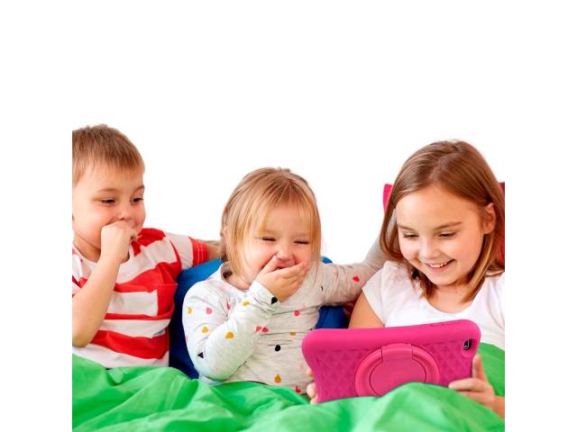 ¡Diversión y aprendizaje seguros para los peques! Tablet Pritom L8 Kids con control parental, contenido educativo preinstalado, funda protectora y pantalla HD de 8". Ideal para niños.