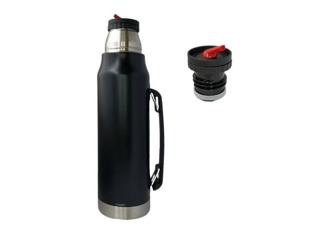 Disfruta de tus bebidas calientes en cualquier lugar con este práctico tapón pico cebador para termo Comet de 1 litro. Fabricado en acero inoxidable, es resistente, duradero y fácil de limpiar.