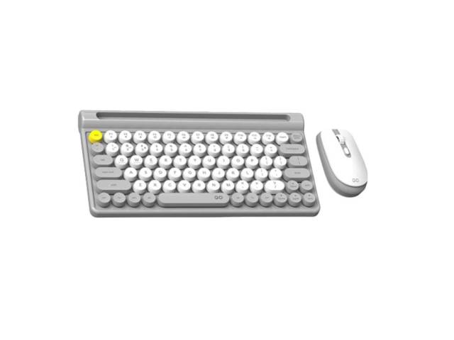 Optimiza tu espacio de trabajo con el elegante combo de Teclado y Mouse Inalámbrico, con un diseño compacto, batería de larga duración y conexión sin cables, es perfecto para aquellos que buscan funcionalidad y estilo en su escritorio.