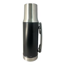 TERMO COMET TAPA MATE 1L NEGRO  BOMBILLA DE REGALO 