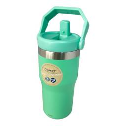 Jarra Vaso trmico pico precisin 600 ml Comet verde claro