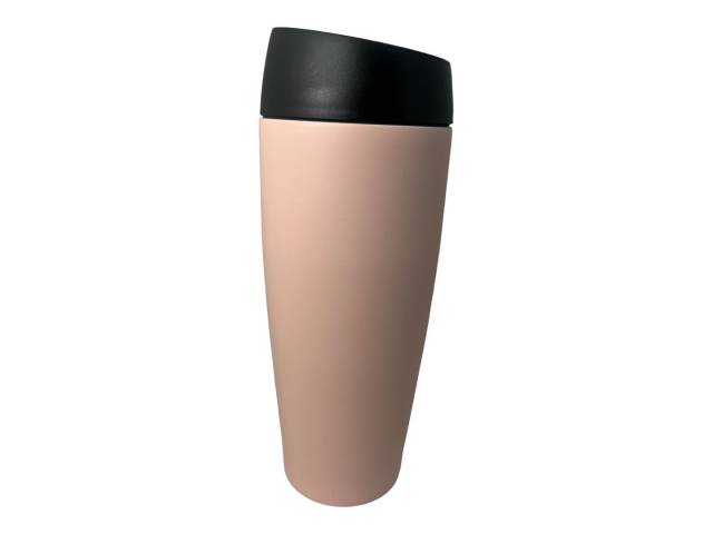 Disfruta de tus bebidas favoritas a la temperatura ideal con el Vaso Térmico Comet de acero inoxidable de 450ml. Su doble pared de acero inoxidable mantiene tus bebidas frías y calientes por varias horas.