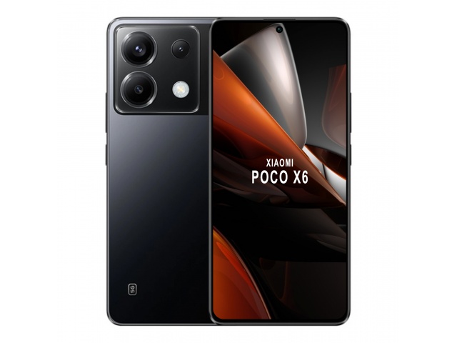 Descubre el Xiaomi Poco X6 pantalla 6,67", 5G, 12GB RAM, 256GB almacenamiento, triple cámara 64MP y potente batería. Rendimiento excepcional y diseño elegante. 