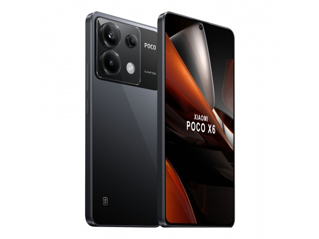 Descubre el Xiaomi Poco X6 pantalla 6,67", 5G, 12GB RAM, 256GB almacenamiento, triple cámara 64MP y potente batería. Rendimiento excepcional y diseño elegante. 